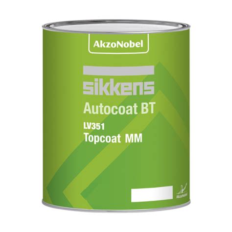 sikkens autocoat bt lv 351|Sikkens Autocoat BT LV 351 Topcoat RM RAL9010 5L.